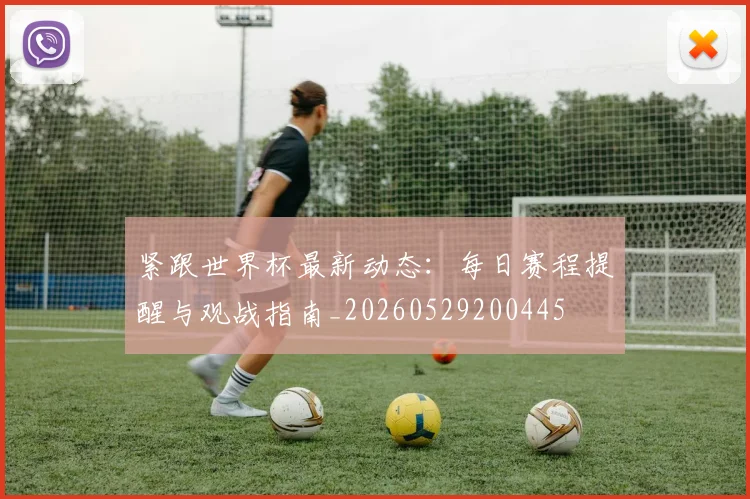 紧跟世界杯最新动态：每日赛程提醒与观战指南_20260529200445